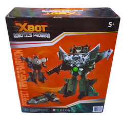 XBot Transforming Robot – 2-in-1 Jet Fighter & Battle Warrior | Advanced Action Figure for Kids