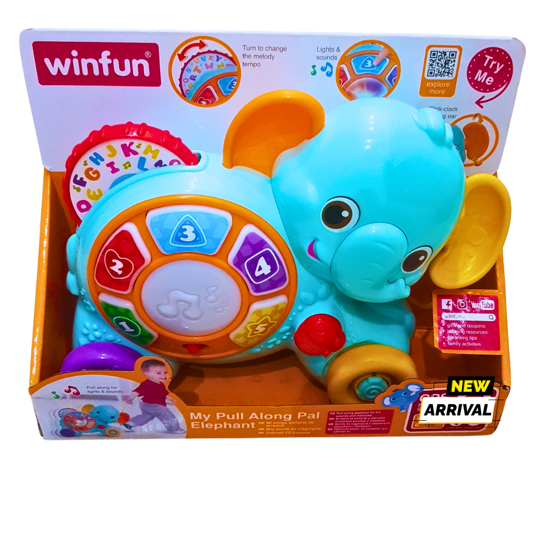 Winfun My Pull Along Pal Elephant