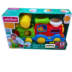 Wintun Fairy Train - Interactive Pound 'N Arrival Toy (NEW)