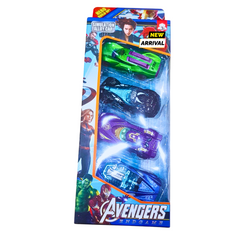 Avengers Endgame 4-Car Alloy Set – Superhero Racing Collection