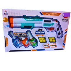 2-in-1 Magic Gun – Dual Function Water & Soft Bullet Shooting Toy Gun Set for Kids