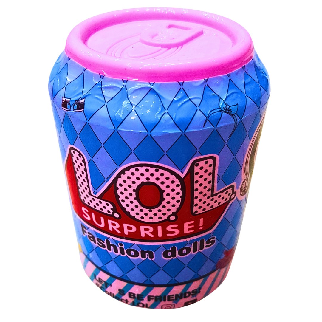 LOL Surprise Fashion Dolls in Mystery Can - Collectible Toy for Kids (Available in 3 Colors)