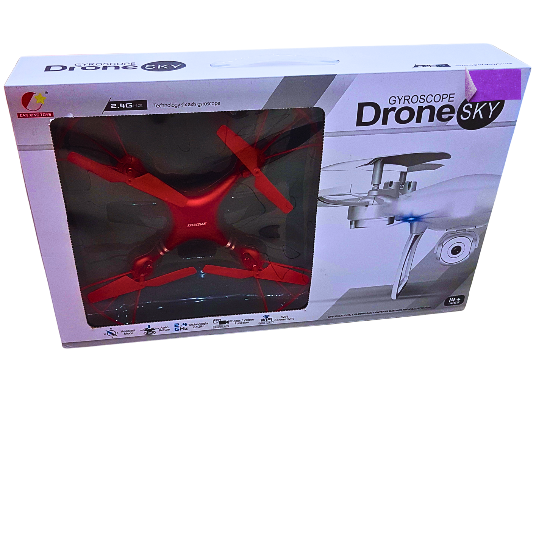 Gyroscope Drone Sky – 2.4G HD Remote Control Drone with 6-Axis Gyroscope for Stable Flight