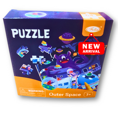 Outer Space Puzzle – 64-Piece Jigsaw for Kids (Ages 3+) 🚀🧩