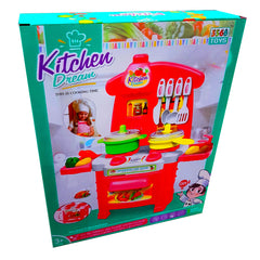 Kitchen Dream Playset: The Ultimate Cooking Adventure for Girls, Ages 3 and Up, Safe, Non-Toxic, Perfect Gift Idea