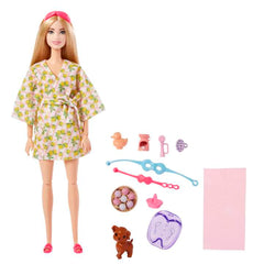 Barbie Doll With Puppy, Kids Toys, Self-Care Spa Day