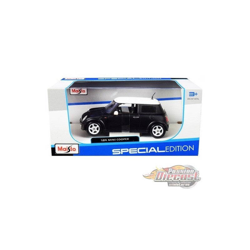 Maisto Special Edition 1:24 Mini Cooper Black - 31219