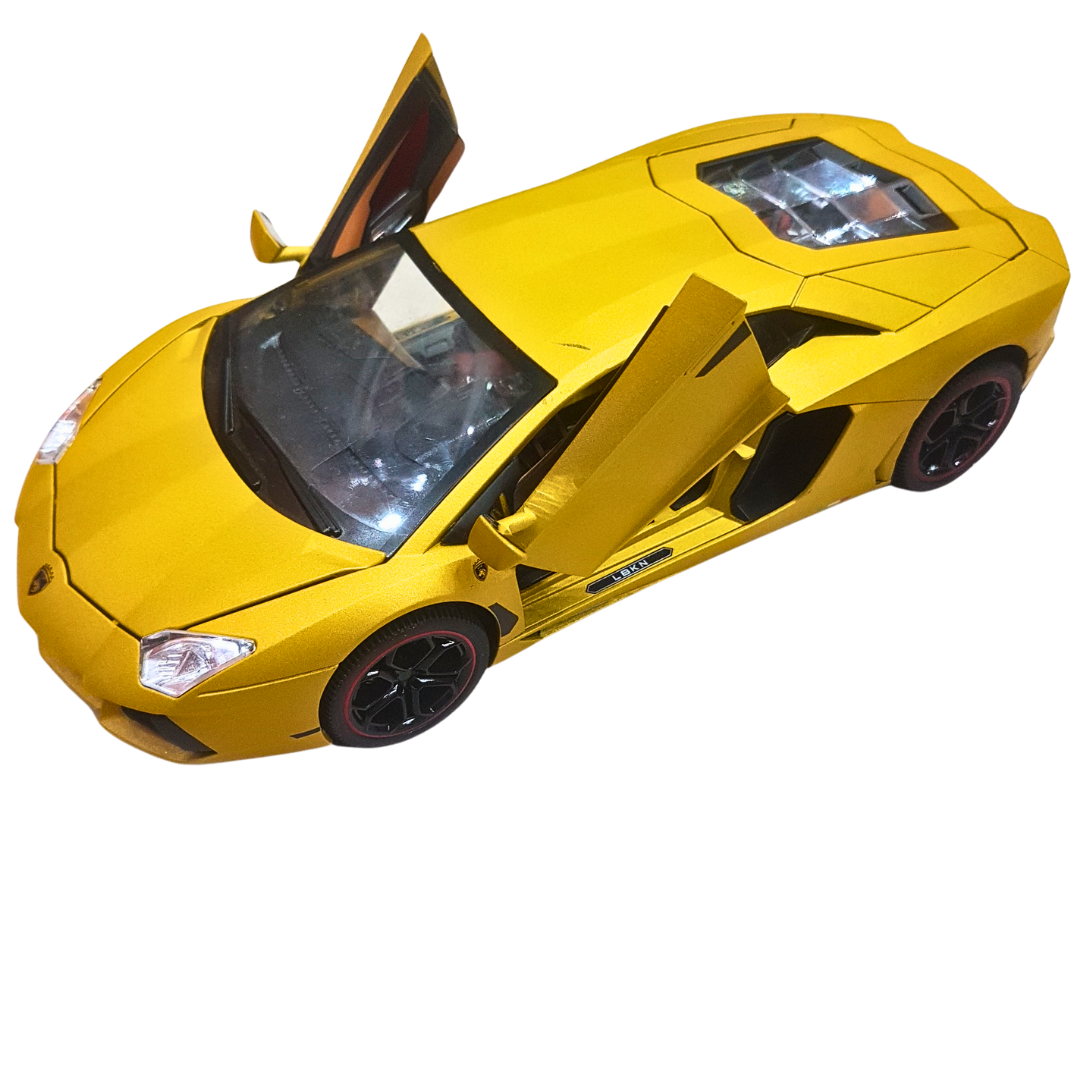 1:16 Lamborghini Die-Cast Model Car – Luxury Sports Car Toy with Opening Doors