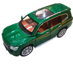 1:18 Land Cruiser Prado VX.R Die-Cast Model Car – Luxury SUV Toy with Opening Doors &amp; Lights