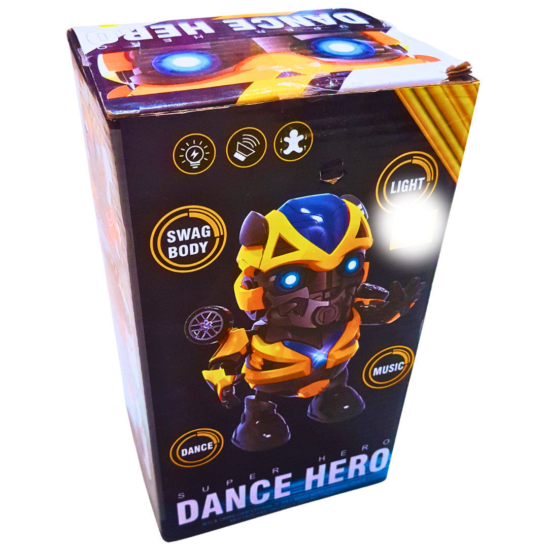 Super Hero Dance Hero Musical Robot Toy