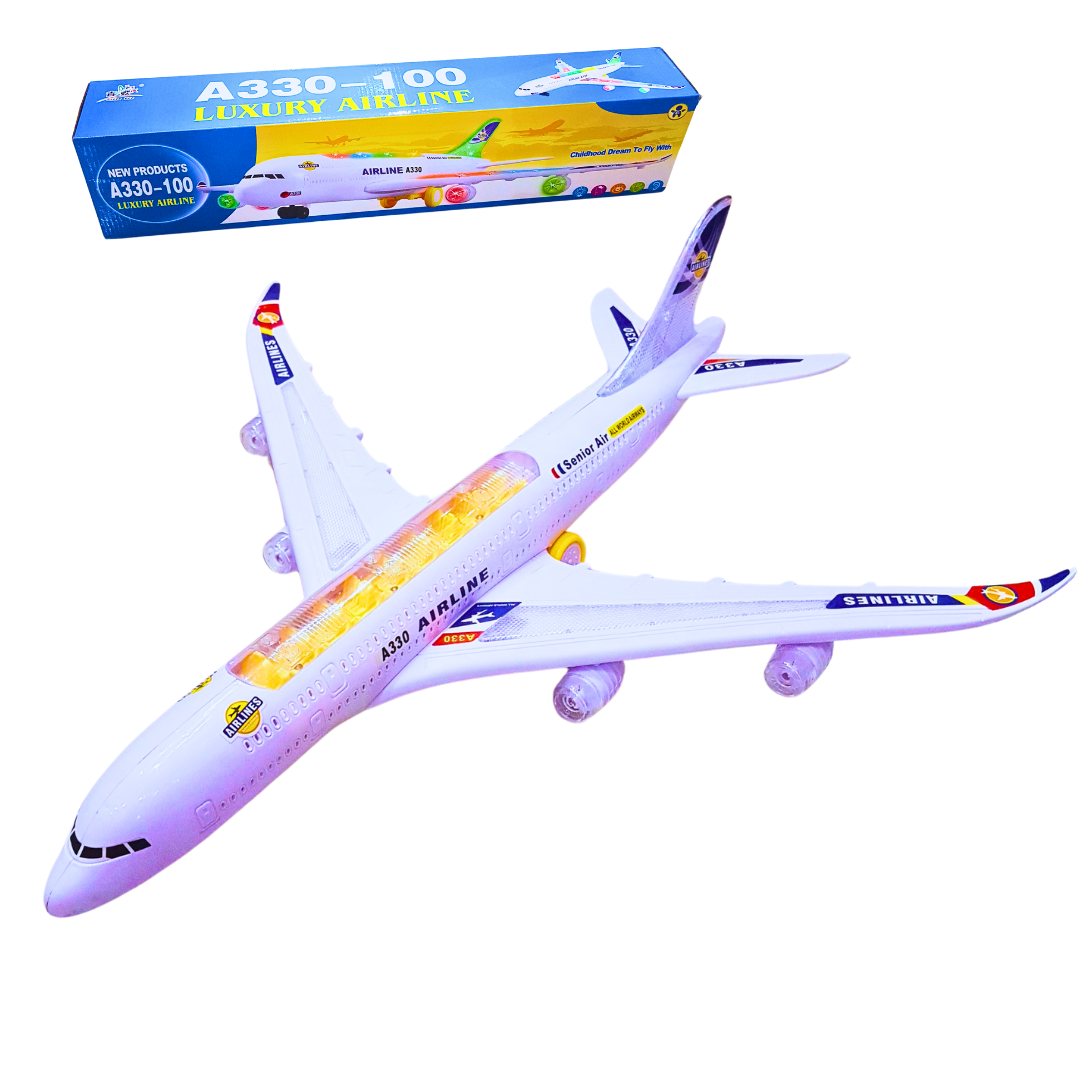 A330-100 Luxury Airline Toy Plane with Lights & Sound – Realistic Aircraft Model for Kids