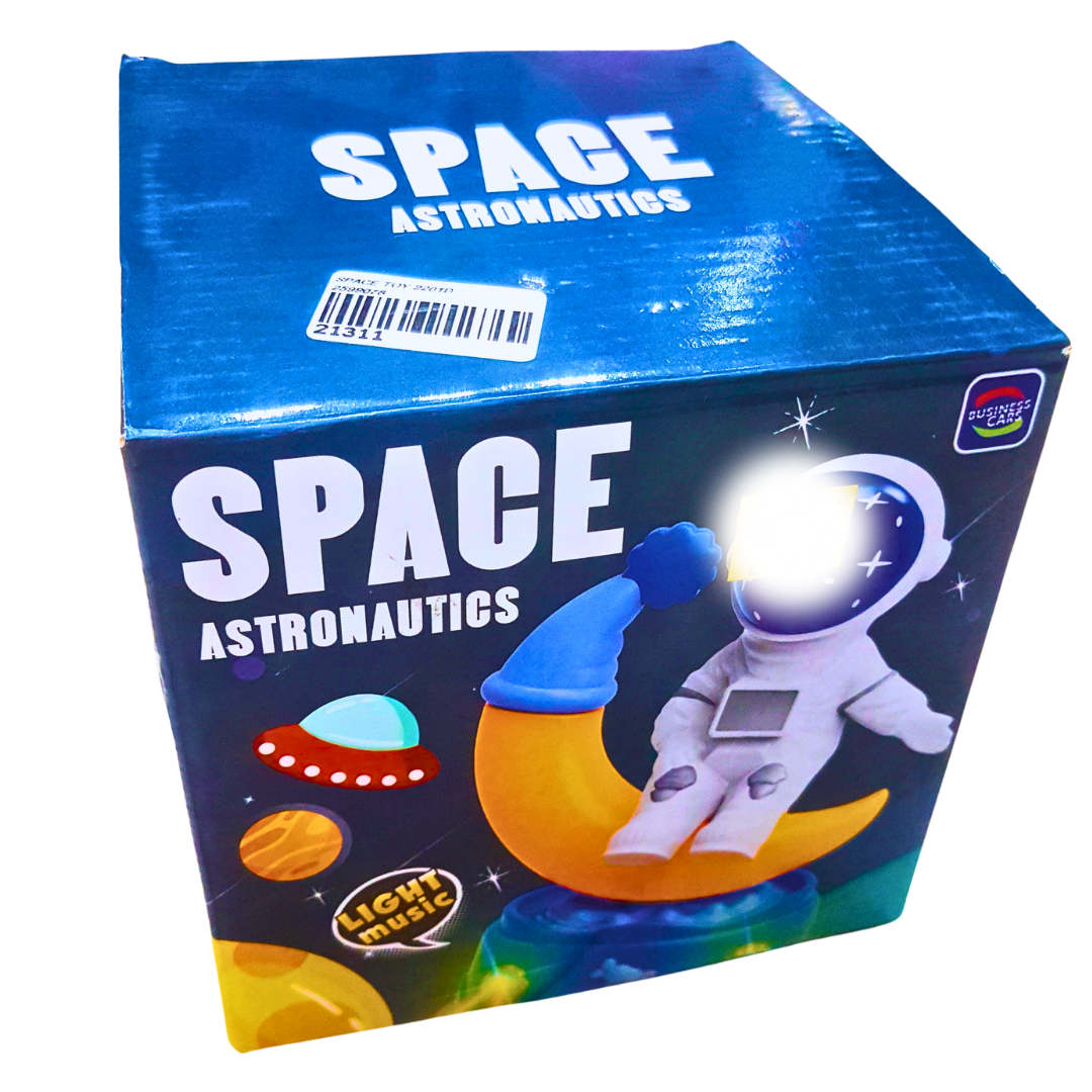 Astronaut Night Light Toy with Music – Space Theme Astronautics Lamp for Kids