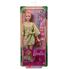 Barbie Doll With Puppy, Kids Toys, Self-Care Spa Day