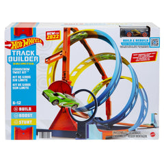 Hot Wheels Track Builder Unlimited Corkscrew Twist Track Set