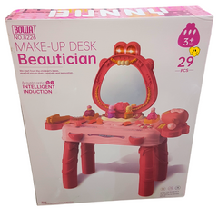 Little Trendsetter's Beauty Workshop - Creative Make-Up Desk Playset with Smart Induction