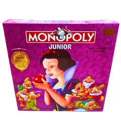 Monopoly Junior Snow White Edition Board Game – Classic Monopoly Fun with Disney’s Snow White Theme | Ages 5+