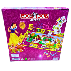 Monopoly Junior Snow White Edition Board Game – Classic Monopoly Fun with Disney’s Snow White Theme | Ages 5+