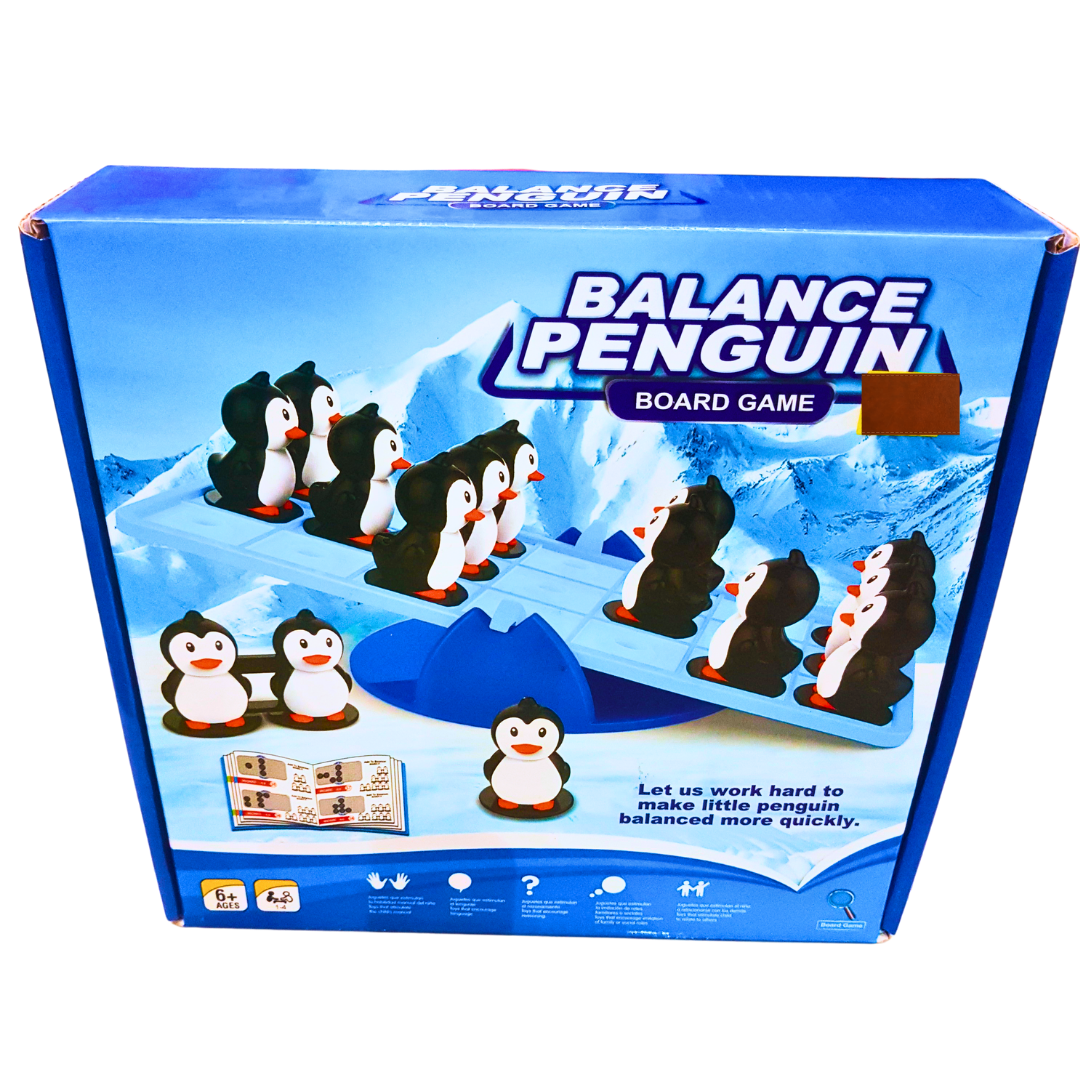 Balance Penguin Board Game – Fun Strategy & Dexterity Game for Kids | Ages 6+ | 2+ Players