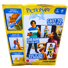 Pictionary Air 2 – Draw in the Air & See It on Screen | Family Drawing & Guessing Game | Ages 8+ | 2+ Teams