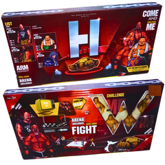 Hero Show Wrestling Arena Play Set with Action Figures – Battle Game Toy for Kids 3+ Years