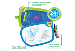 Crayola 811399 My First Double Doodle Board 3 Washable Crayons