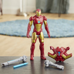 Hasbro Avengers Marvel Titan Hero Series Blast Gear Iron Man Action Figure