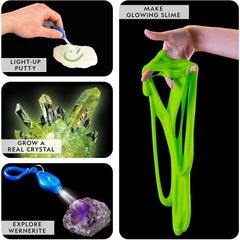 National Geographic Mega Science Series – Glow-In-The-Dark Science Kit